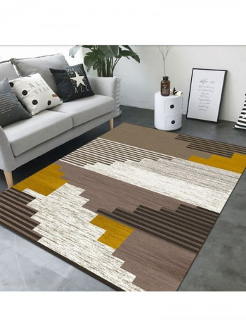 Rectangular Floor Rug Multicolour 140x200cm