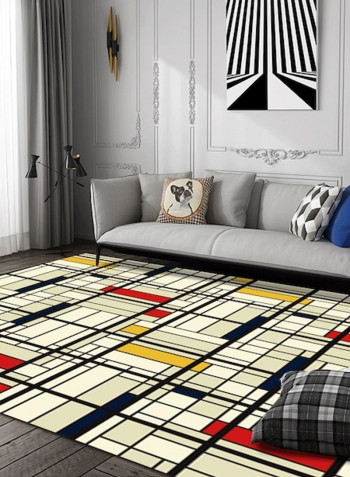 Home Rug Modern Eurostyle Simple Striped Living Room Bedroom Footcloth multicolour 140*200(W*L)cmcm