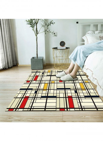 Home Rug Modern Eurostyle Simple Striped Living Room Bedroom Footcloth multicolour 140*200(W*L)cmcm