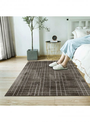 Ethnic Retro Style Plaids Pattern Washable Non-Slip Rug multicolour 140*200(W*L)cmcm