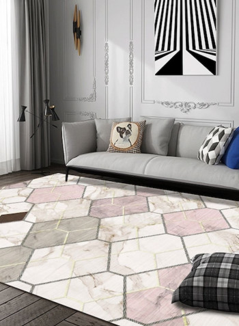 Modern Simple Patching Anti-Slip Rug Pink 140*200(W*L)cmcm