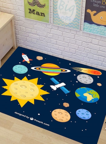 1 Piece Carpet Cartoon Non-Skid Rectangular Bedroom Living Room Rug multicolour 140*200(W*L)cmcm
