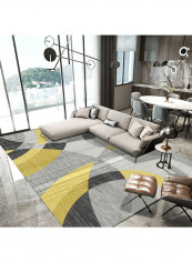 Modern Simple Creative Water Absorbent Cozy Rug Yellow 140*200(W*L)cmcm