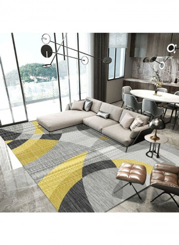 Modern Simple Creative Water Absorbent Cozy Rug Yellow 140*200(W*L)cmcm