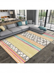 Vintage Ethnic Style Living Room Bedroom Anti-Slip Fashion Carpet multicolour 140*200(W*L)cmcm