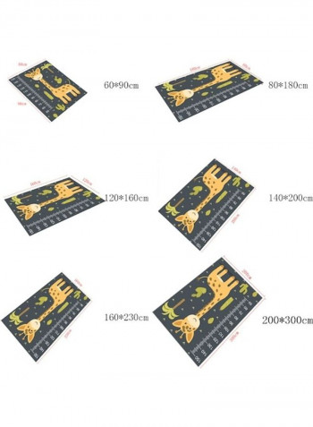 1 Piece Cartoon Carpet Cute Lovely Kid's Room Rug multicolour 140*200(W*L)cmcm