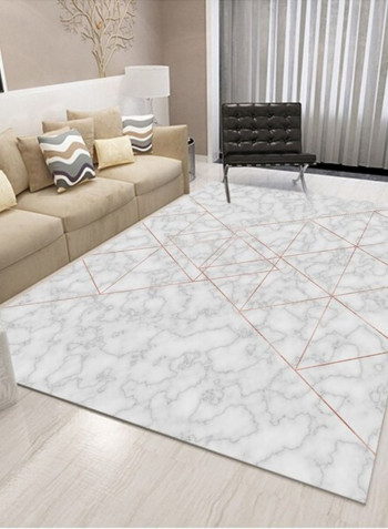 European Luxurious Style Geometry Pattern Living Room Stain-Resistant Ground Mat Grey 140*200(W*L)cmcm