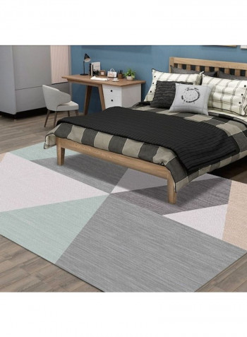 Home Floor Simple Style Geometry Print Anti-Slip Rectangle Rug multicolour 140*200(W*L)cmcm