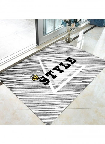 Nordic Style Living Room Bedroom Anti-Slip Fashion Carpet Black 140*200(W*L)cmcm