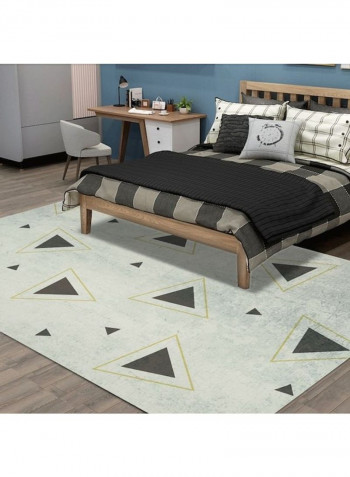 Simple Classic Triangles Print Soft Anti-Slip Rug multicolour 140*200(W*L)cmcm