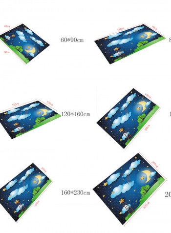 1 Piece Cartoon Rug multicolour 140*200(W*L)cmcm