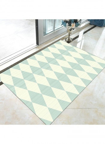 Simple Style Geometry Print Living Room Bedroom Anti-Slip Fashion Carpet Green 140*200(W*L)cmcm