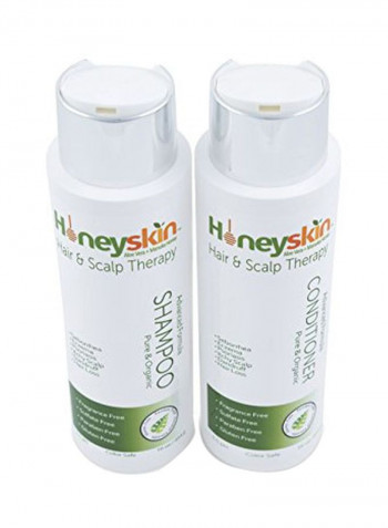 2-Piece Hair And Scalp Therapy Advanced Formula Shampoo And Conditioner Set 16ounce