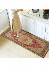 Nordic Ethnic Style Floral Printed Floor Carpet Multicolour 140x200cm