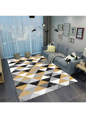 Triangles Printed Mat Multicolour 140*200cm