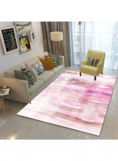 Anti-Skidding Water Absorbent Supple Floor Rug Multicolour 140 x 200cm