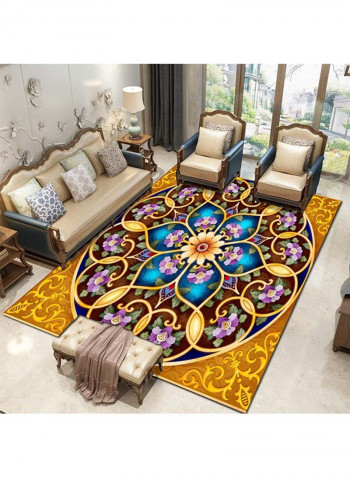 European Style Floor Mat Multicolour 140x200cm