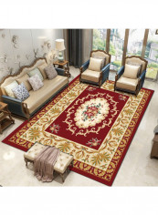 Floral Pattern Vintage Floor Rug Multicolour 140x200cm