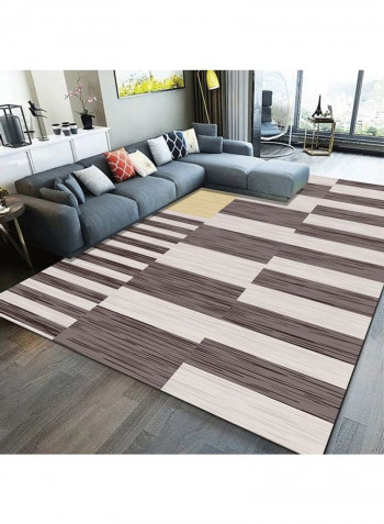 Printed Floor Rug Multicolour 140x200cm