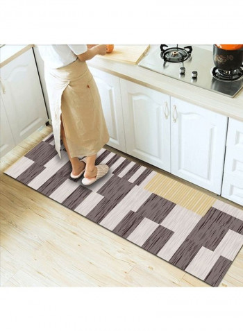 Printed Floor Rug Multicolour 140x200cm