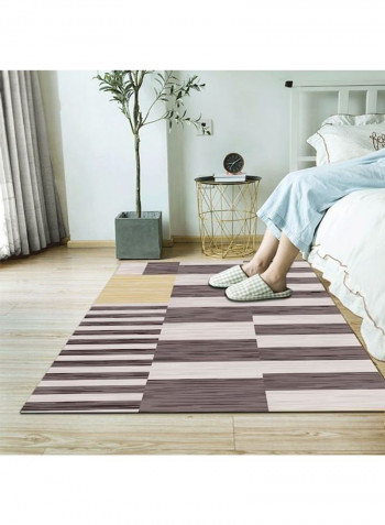 Printed Floor Rug Multicolour 140x200cm