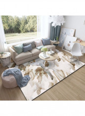 Printed Floor Rug Multicolour 140x200cm