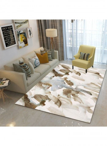 Printed Floor Rug Multicolour 140x200cm