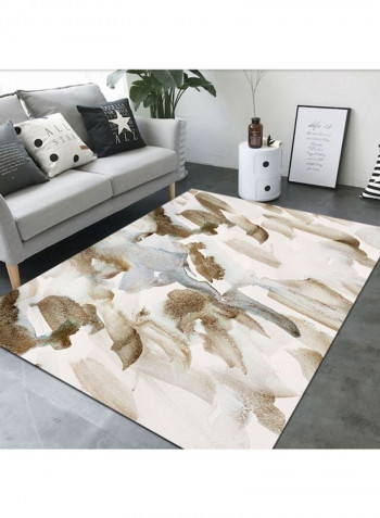 Printed Floor Rug Multicolour 140x200cm
