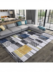 Vintage Ethnic Style Anti-Slip Floor Carpet Multicolour 140 x 200cm