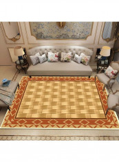 European Style Rug Brown/Orange 140x200cm