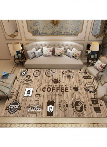 Printed Carpet Multicolour 140*200cm