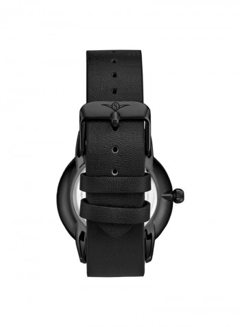 Men's Casual Leather Quartz Analog Wrist Watch 3997B.5
