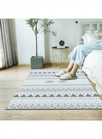 Simple Modern Style Living Room Bedroom Anti-Slip Fashion Carpet Grey 140*200(W*L)cmcm
