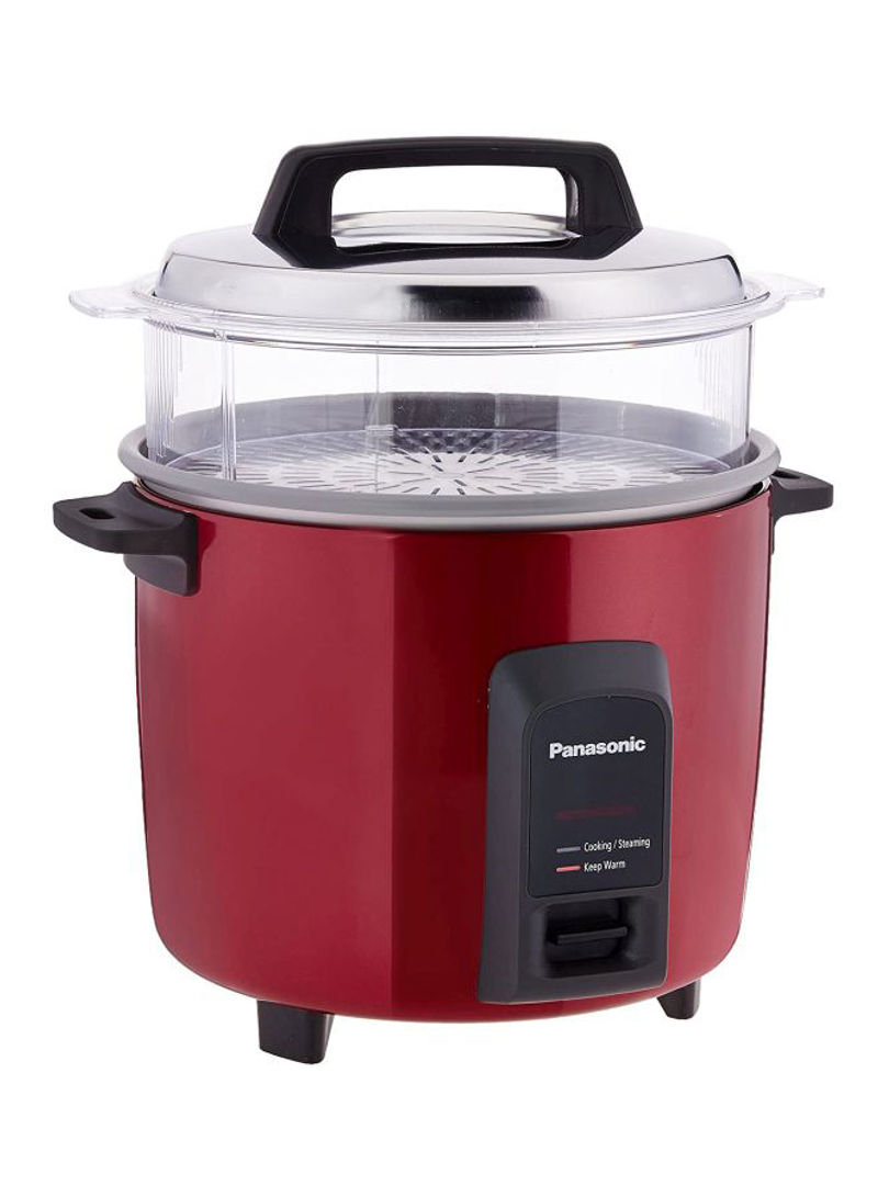 Warmer Series Rice Cooker 1 kg 600 W SR-Y18FHS Red/Black/Clear