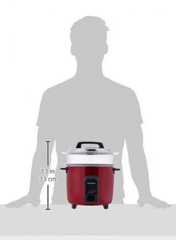 Warmer Series Rice Cooker 1 kg 600 W SR-Y18FHS Red/Black/Clear