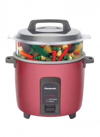 Warmer Series Rice Cooker 1 kg 600 W SR-Y18FHS Red/Black/Clear