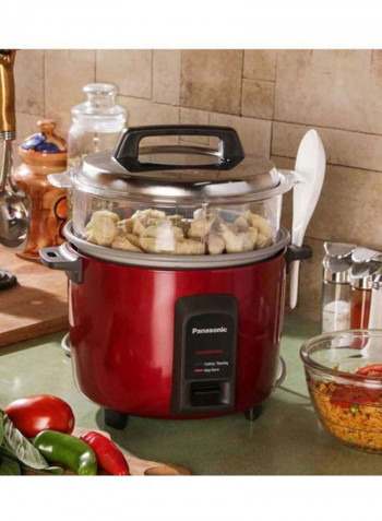 Warmer Series Rice Cooker 1 kg 600 W SR-Y18FHS Red/Black/Clear