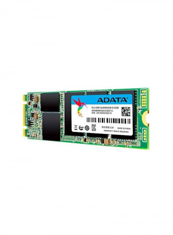 Internal Solid State Drive 512GB Black/Green