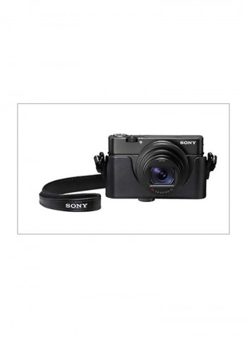 Carrying Case With Strap For RX100 Series Digital Camera Black