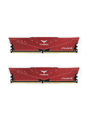 T-Force Vulcan Z DDR4 (2x8GB) Cl18 Desktop Memory Module 16GB Red