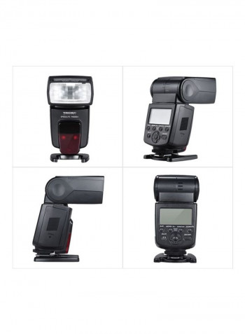 P-TTL Wireless Speedlite Flash Light 21x8.1x9.7centimeter Black