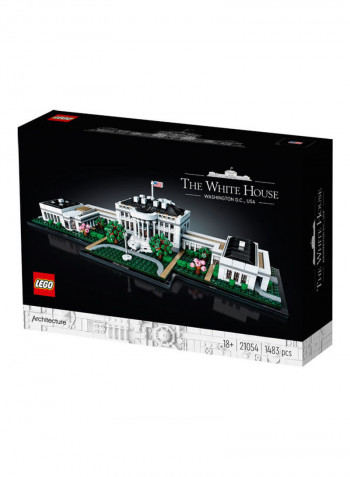 1483-Piece Architecture The White House Building Set