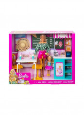 Doll And Ice Cream Cafe Playset 10.8 x 40.6 x 32.4cm