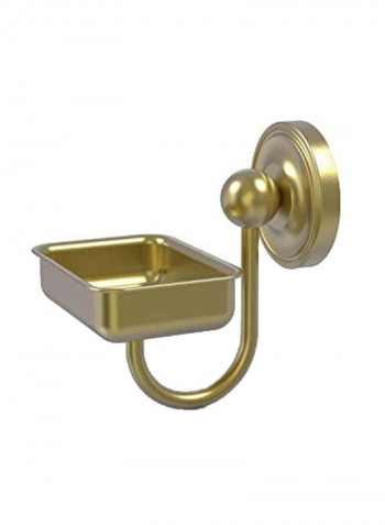 Prestige Regal Collection Wall Mounted Soap Dish Gold 4.5x3.5x4.5inch