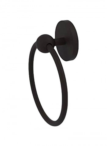 Skyline Collection Towel Ring Black 6inch