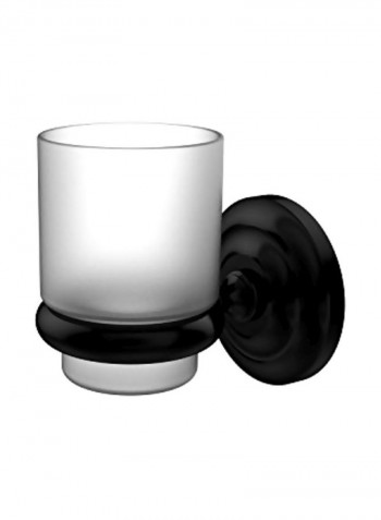 Wall Mounted Tumbler Holder Black/White