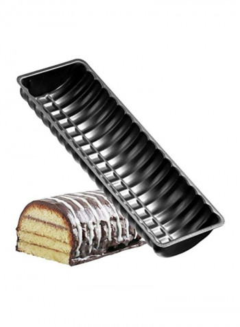 Baking Pan Black 12.4x4.9x2inch