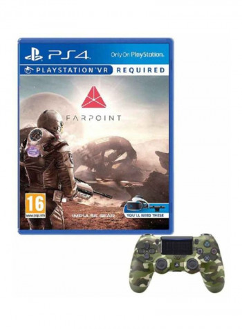 Farpoint VR (Intl Version) With DualShock 4 Wireless Controller - Action & Shooter - PlayStation 4 (PS4)