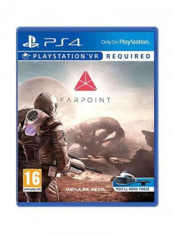 Farpoint VR (Intl Version) With DualShock 4 Wireless Controller - Action & Shooter - PlayStation 4 (PS4)