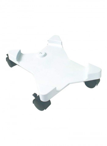 Wheel Base Accessory White 12.1x9.5x3.3inch